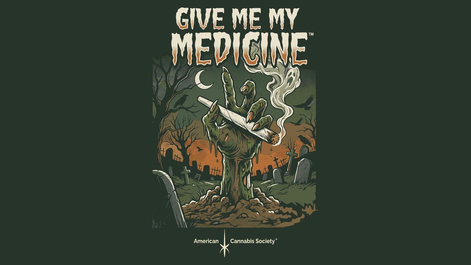 THCA Wisconsin largest selection until December at GreenRX™ — Give Me My Medicine™ art